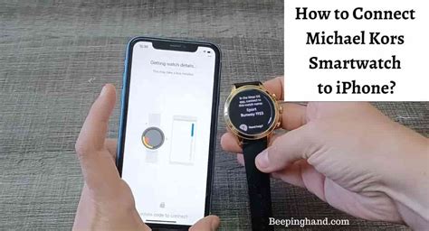 I can’t connect my mk watch with my iPhone 